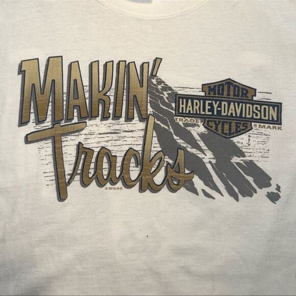 2010 Harley-Davidson Makin Tracks Tee - Picture 3 of 5